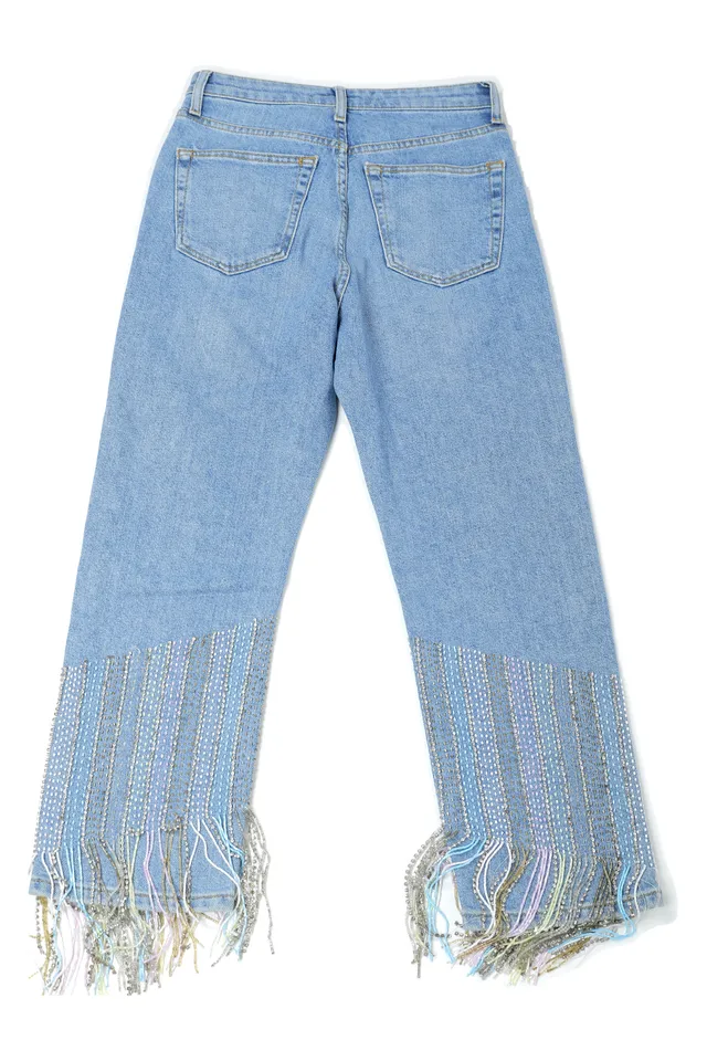 Topshop Blue Denim Jeans