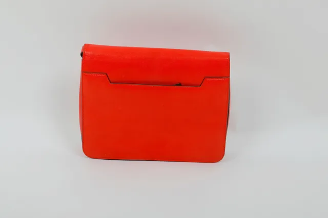 Tom Ford Tomato Red Leather Shoulder Bag