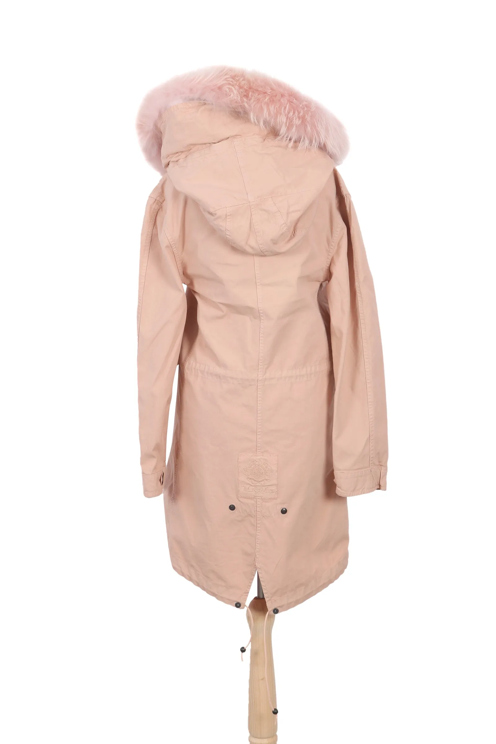 Mr & Mrs Fur Blush Pink Cotton Coat