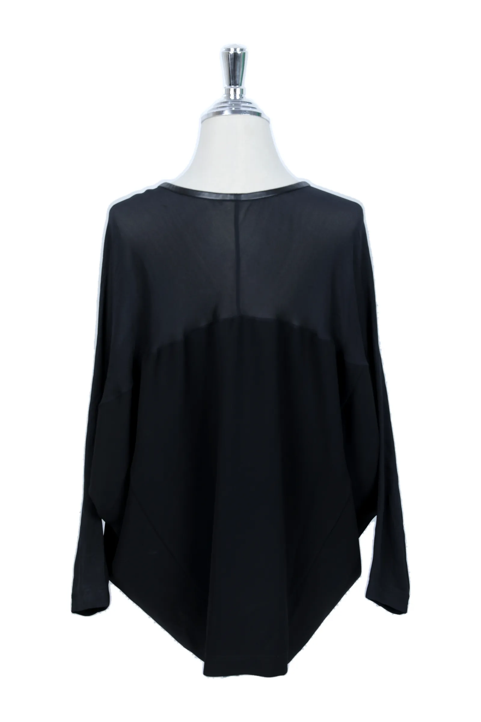 Barbara Bui Black Leather Top