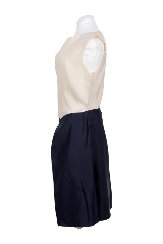 Christian Dior Ivory Silk Dress