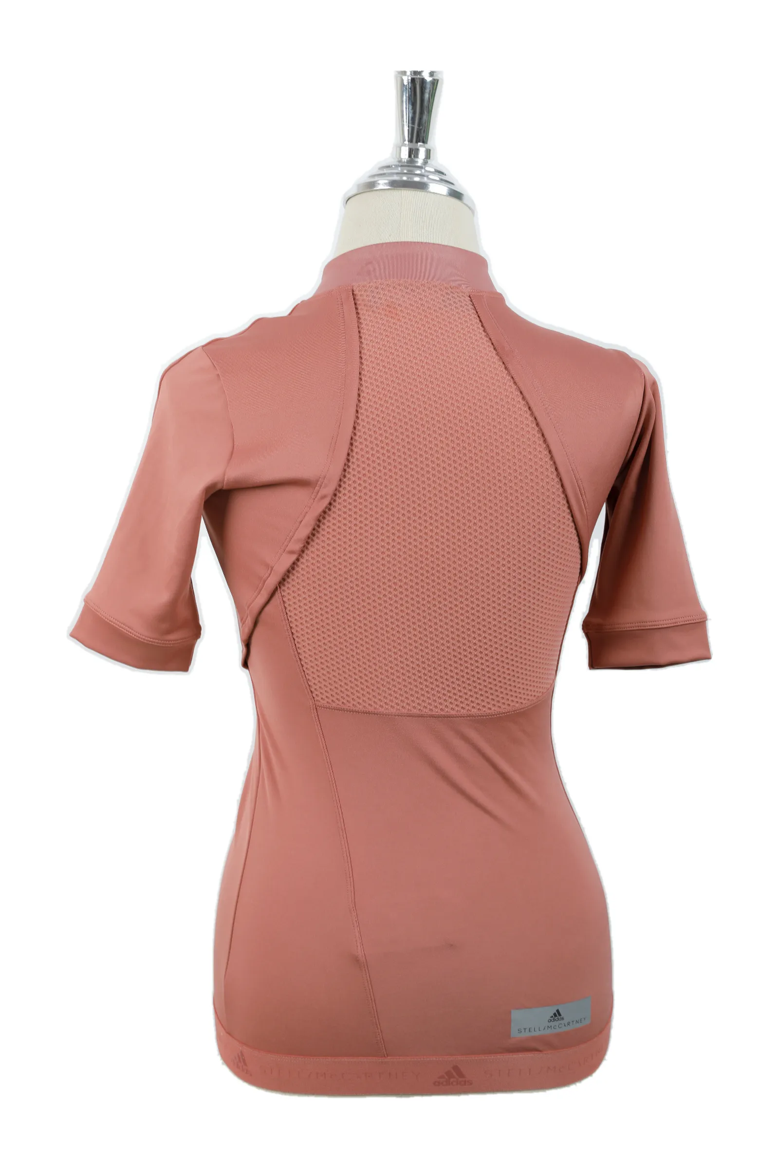 adidas by Stella McCartney Dusty Rose Logo Print Top