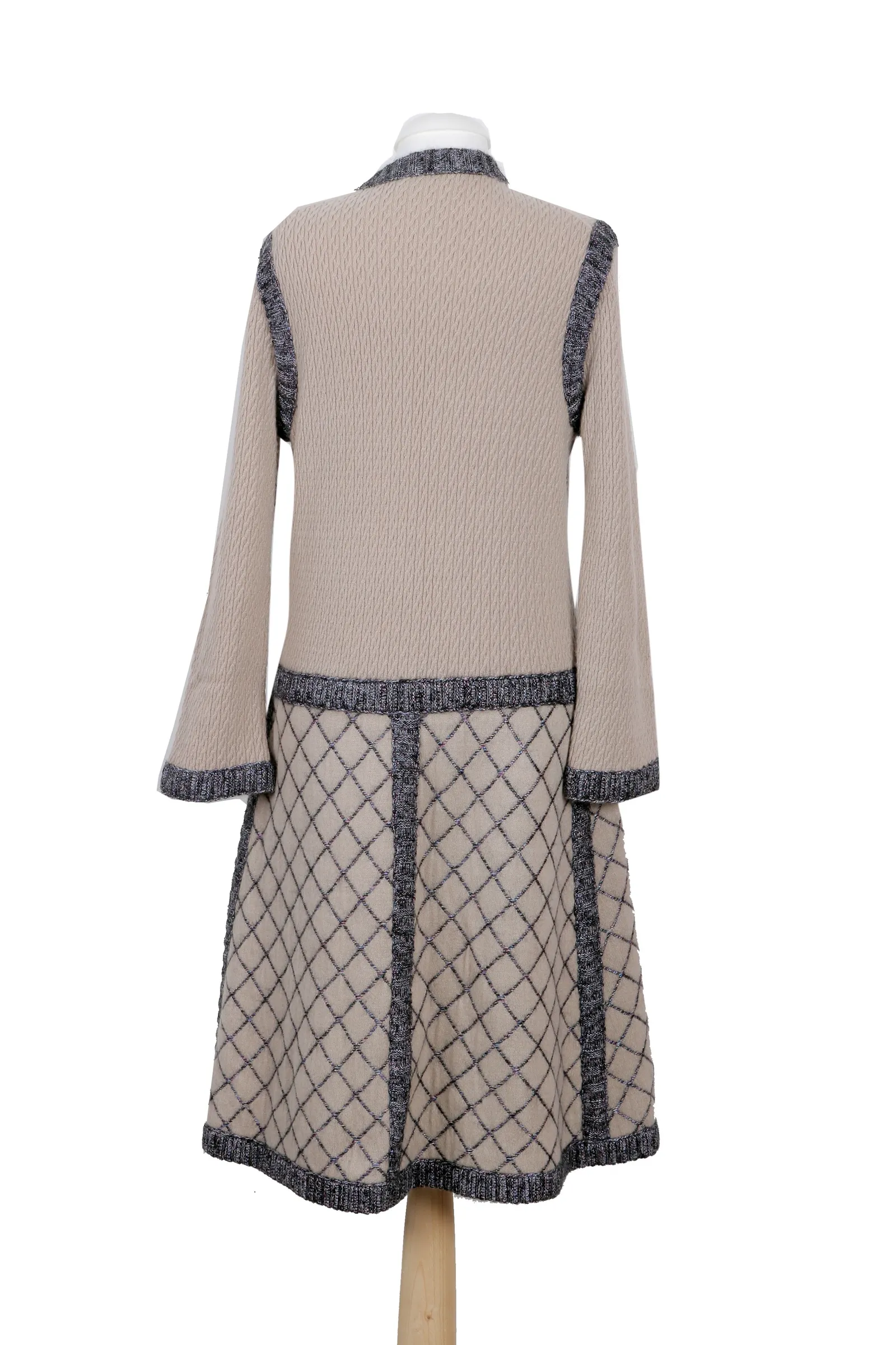 Chanel Pink Quilted Dress