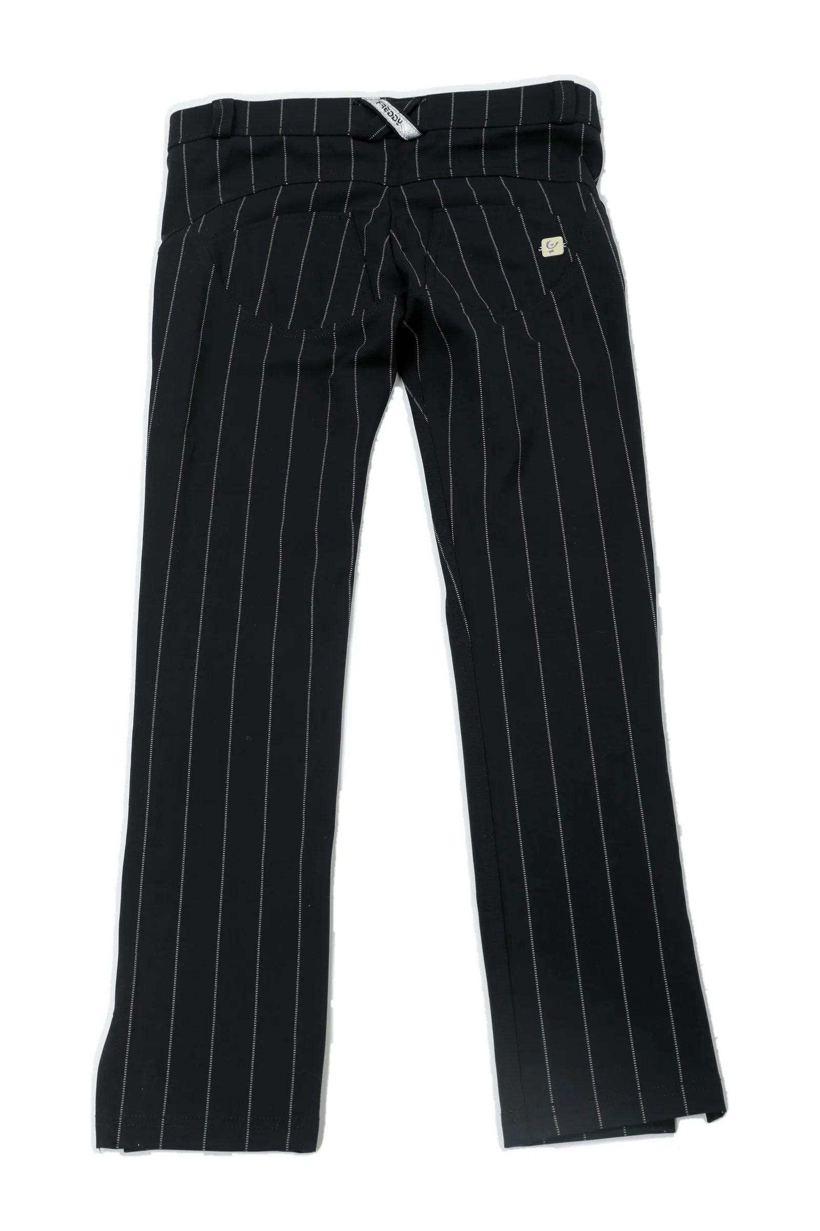 Freddy Black Striped Trousers