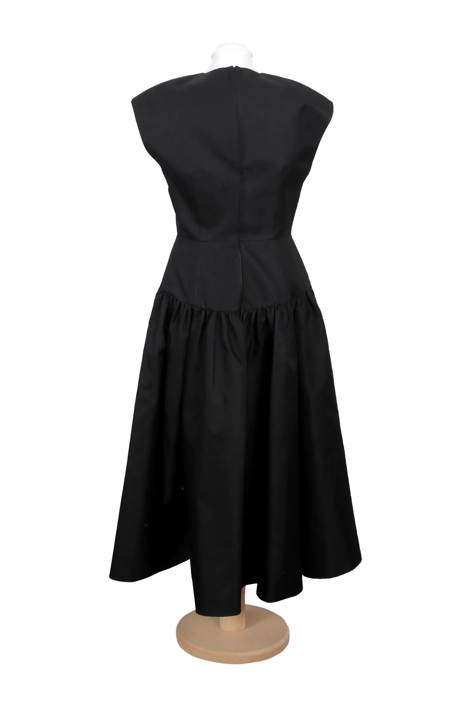 Michael Kors Black Wool Dress