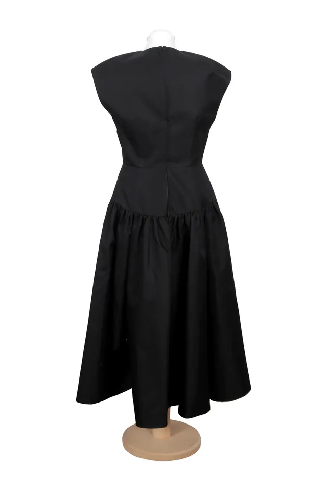 Michael Kors Black Wool Dress