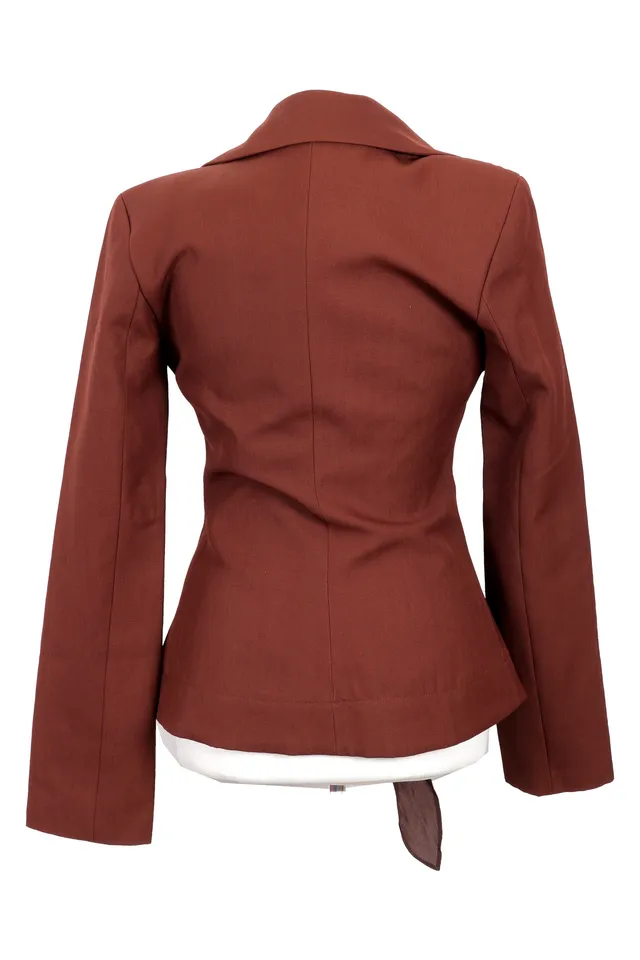Jacquemus Brown Wool Blazer