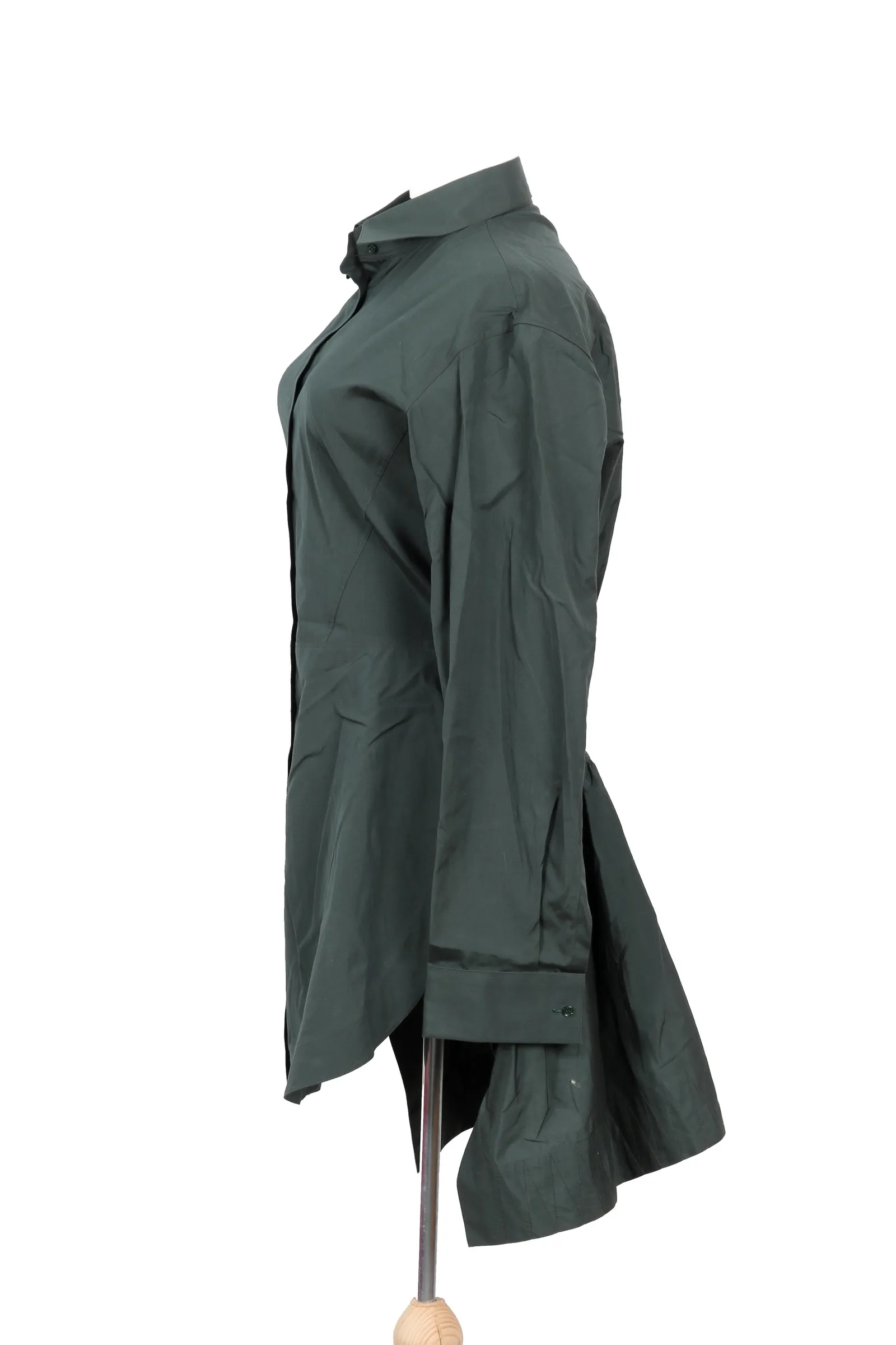 Alaia Green Silk Shirt