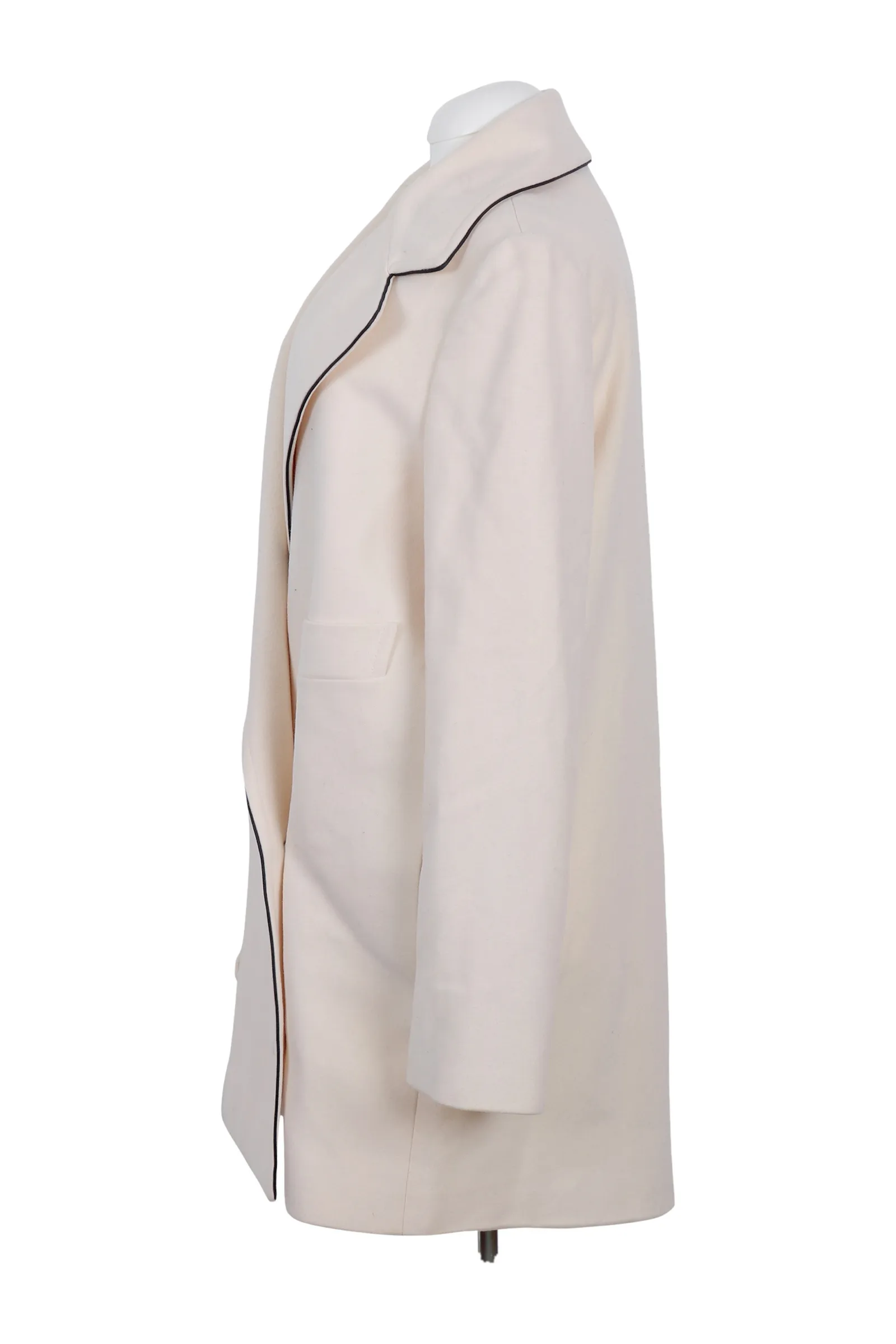 Stella McCartney Ivory Wool Coat