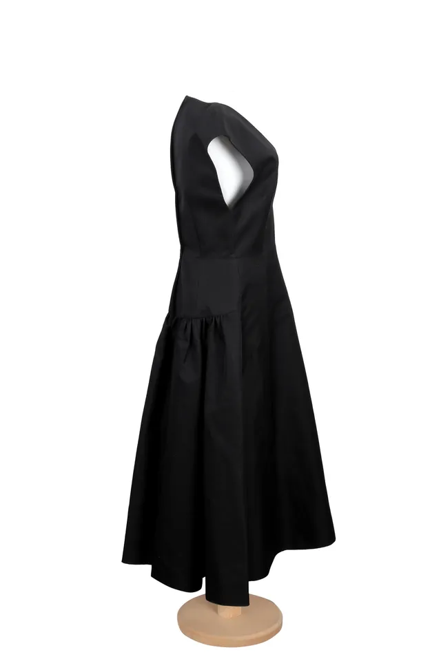 Michael Kors Black Wool Dress