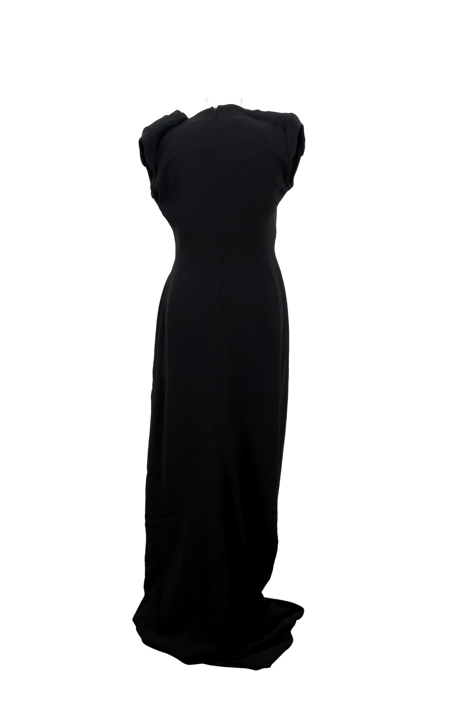 Antonio Berardi Black Embellished Maxi Dress