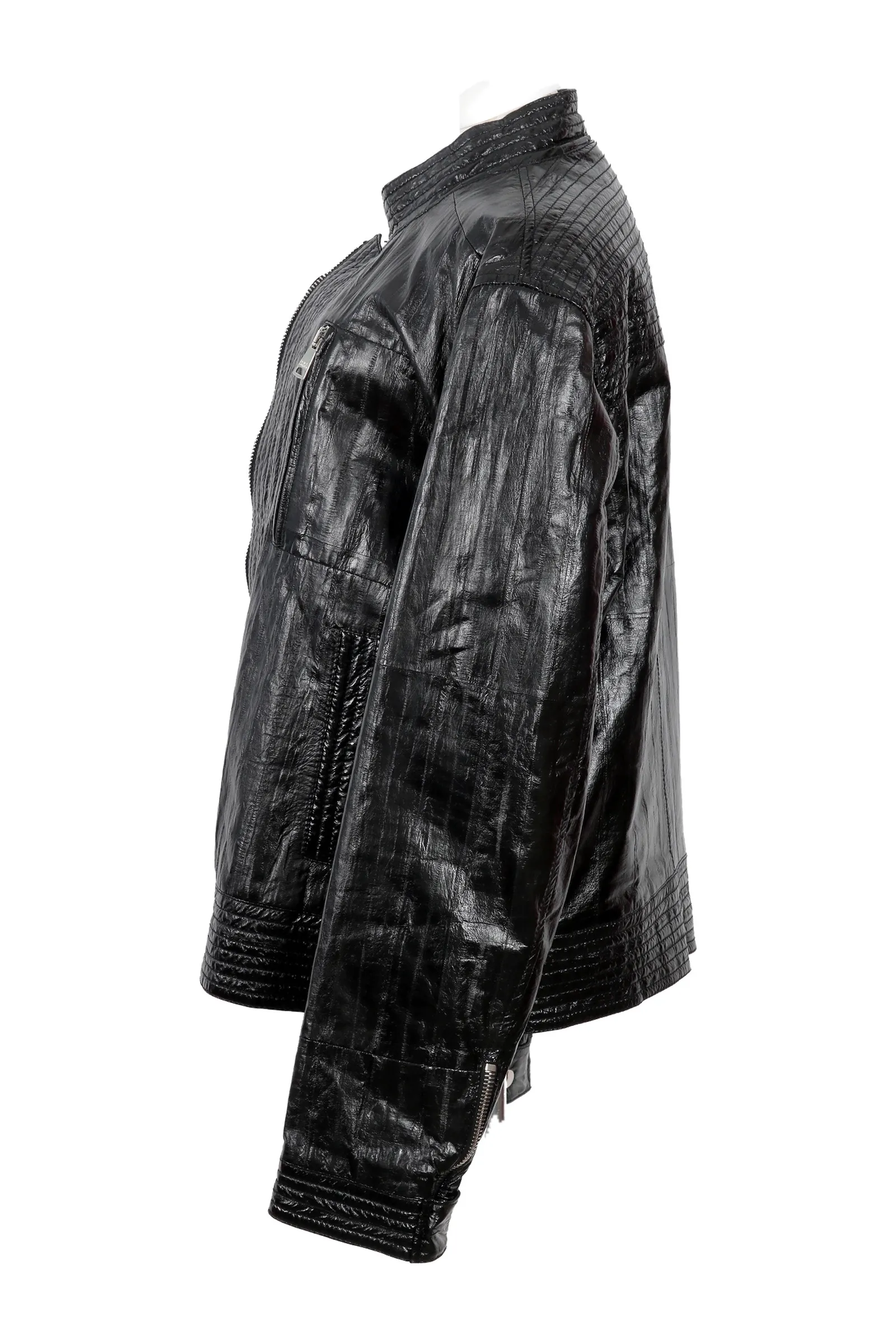 Dolce & Gabbana Black Leather Jacket