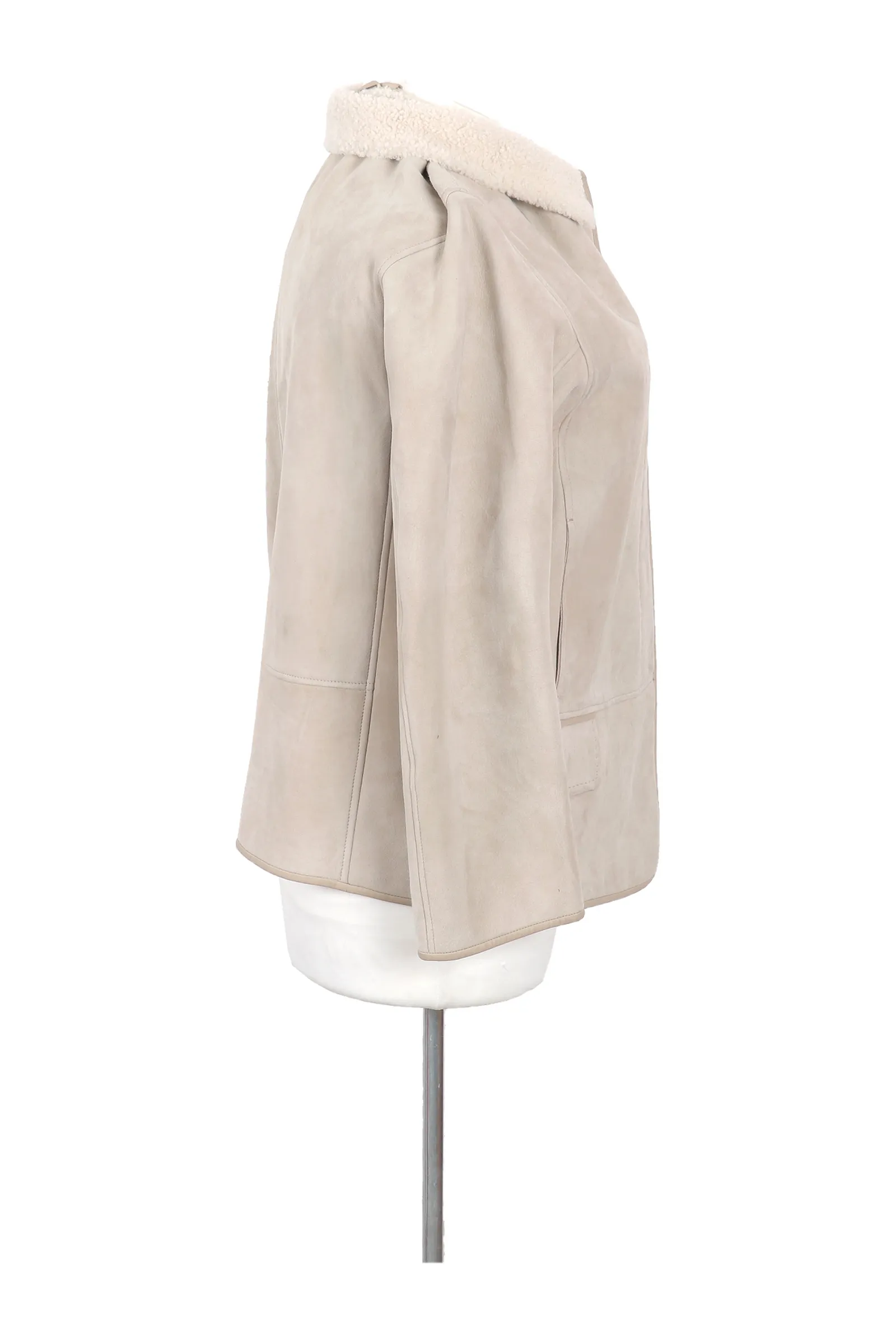 Loro Piana White Sheepskin Jacket