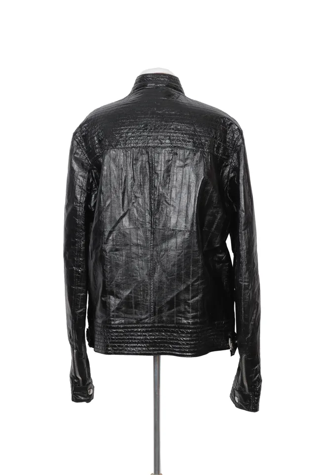 Dolce & Gabbana Black Leather Jacket