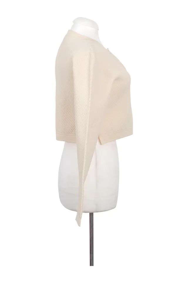 Gucci Cream Cotton Cardigan
