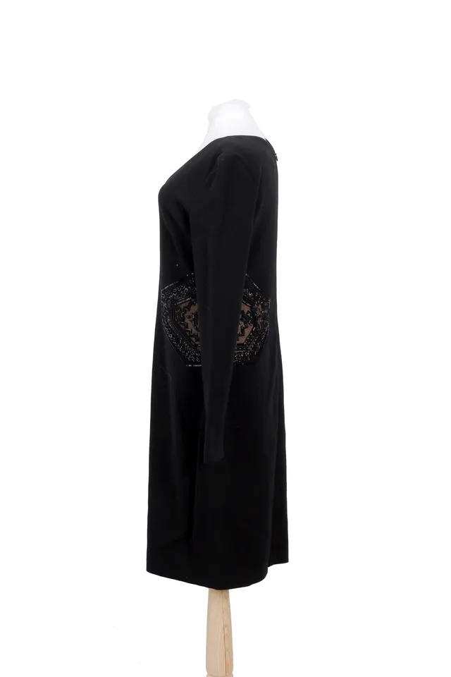 Emilio Pucci Black Embellished Dress