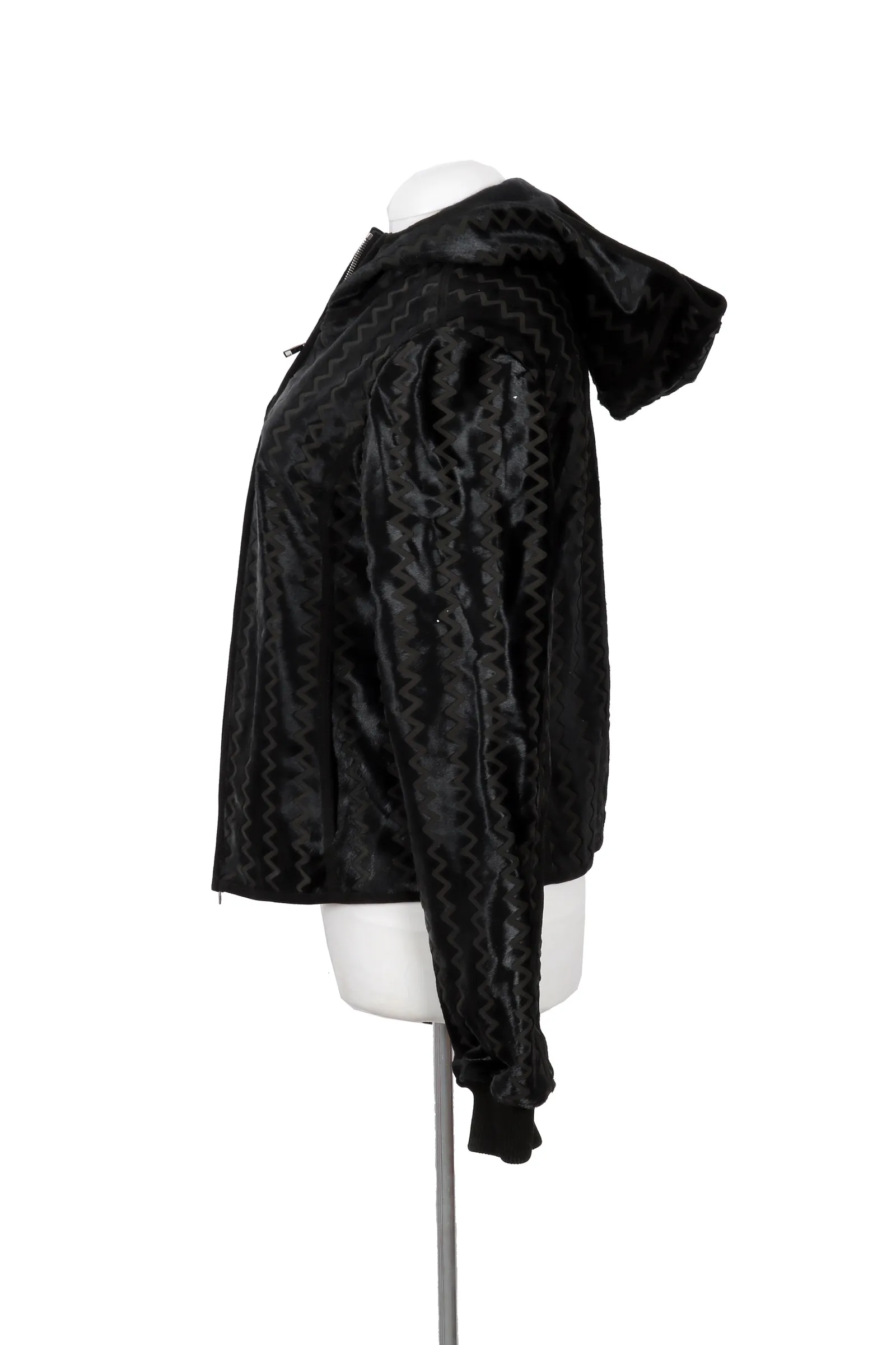 Giorgio Armani Black Ribbed Jacket