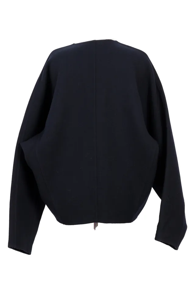 Celine Navy Wool Shirt