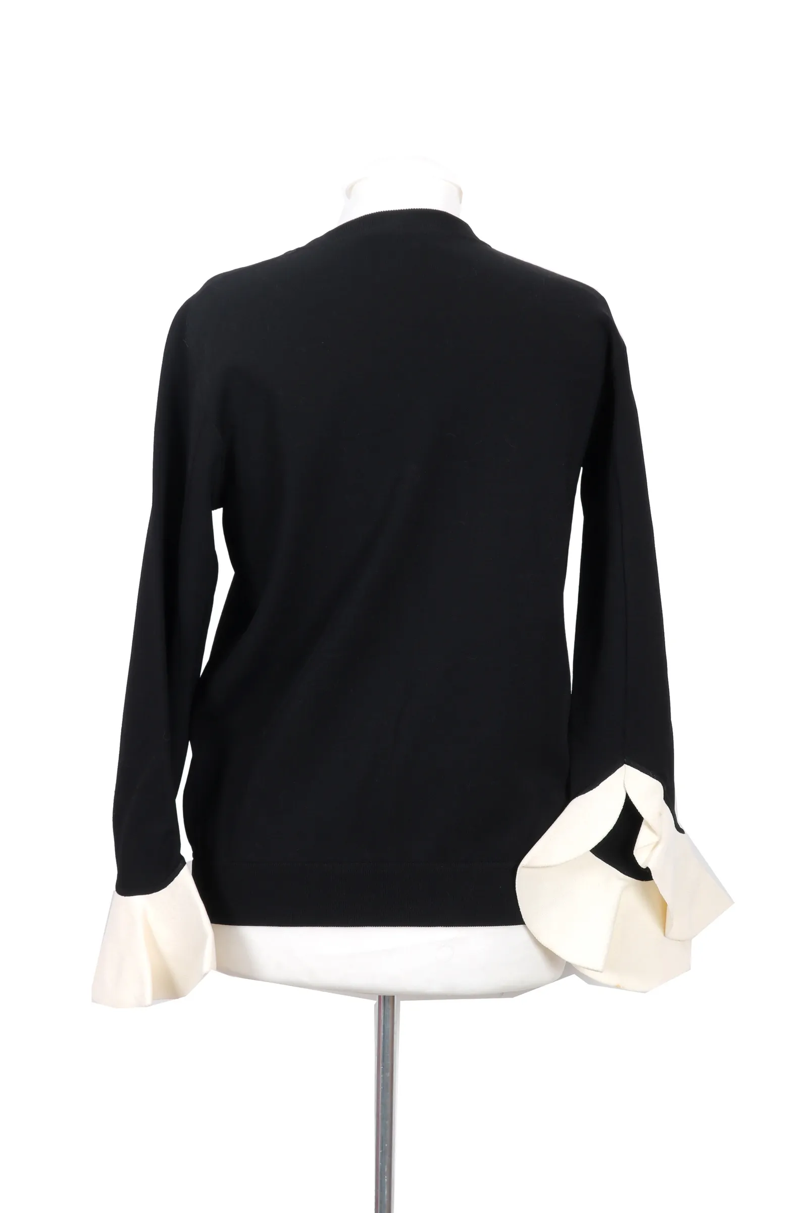 Valentino Black Viscose Sweater