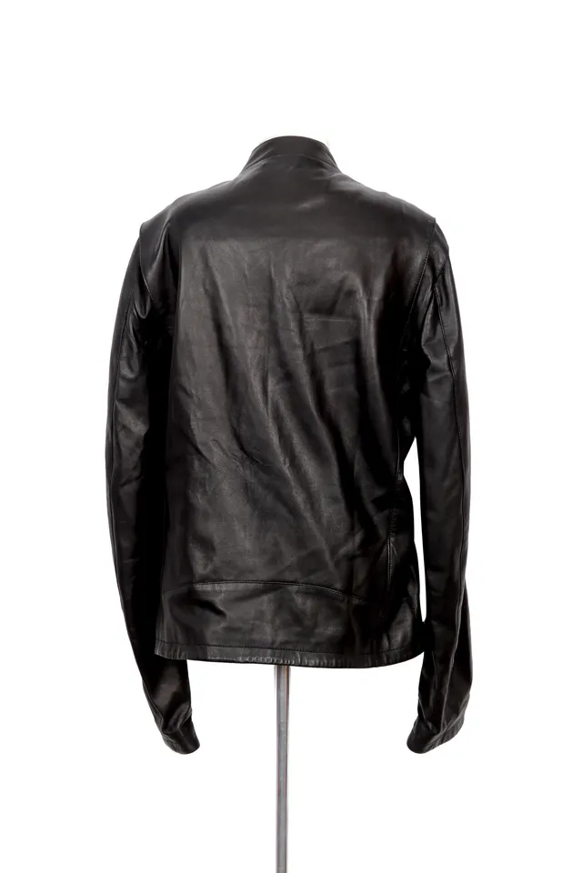 Dolce & Gabbana Black Lambskin Jacket