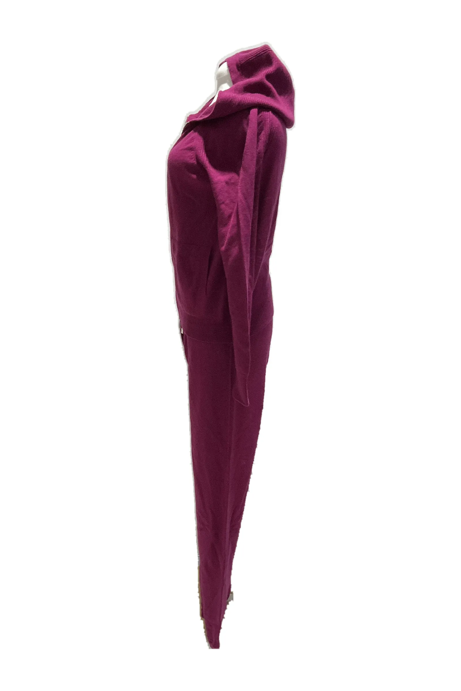 Loro Piana Fuchsia Ribbed Two-Piece Set