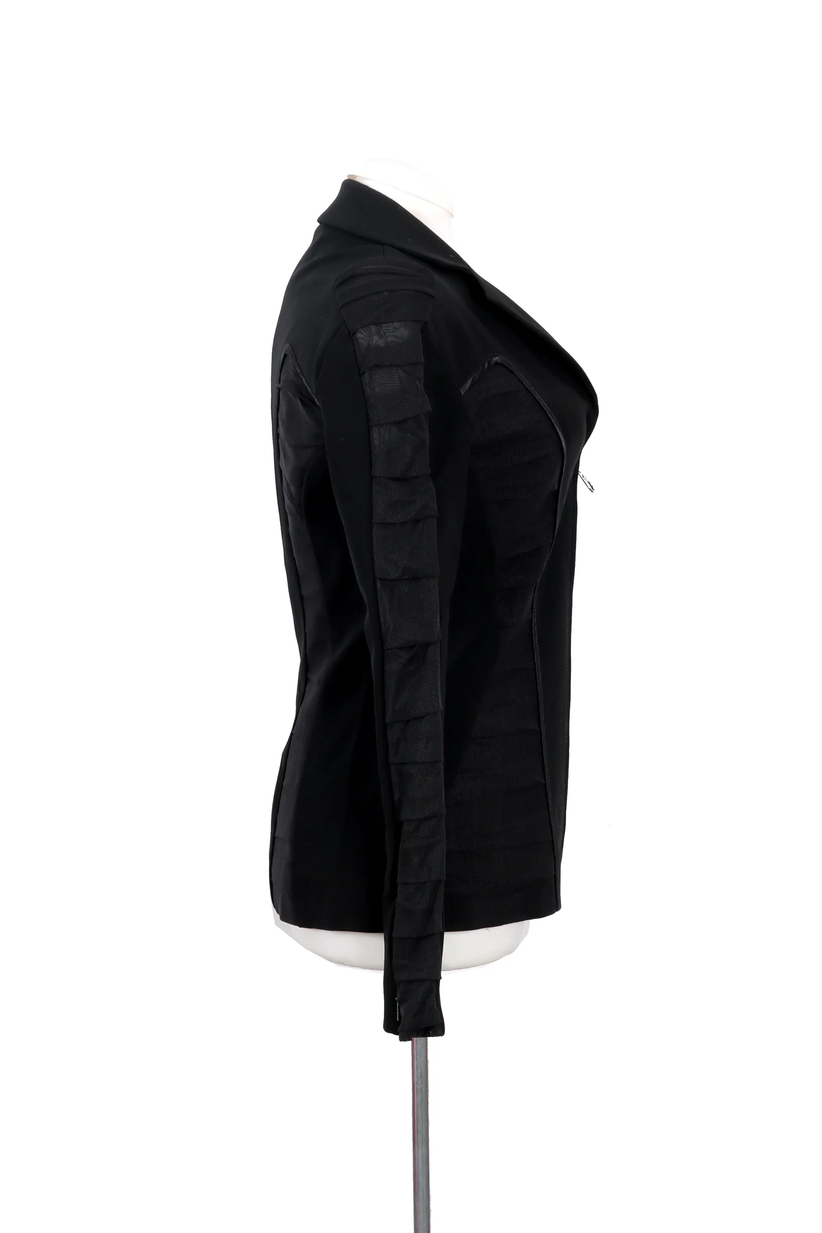 Versace Black Ribbed Jacket