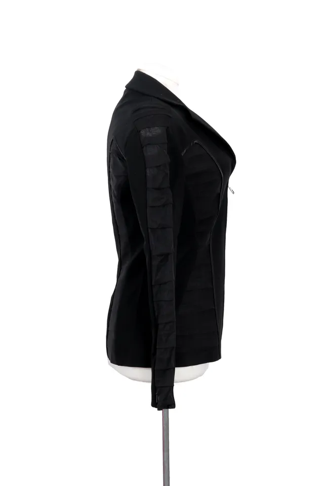 Versace Black Ribbed Jacket