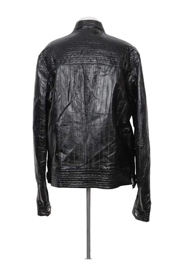 Dolce & Gabbana Black Leather Jacket