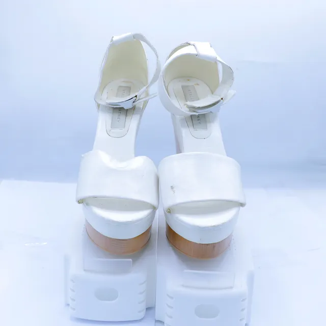 Stella McCartney White Leather Sandals