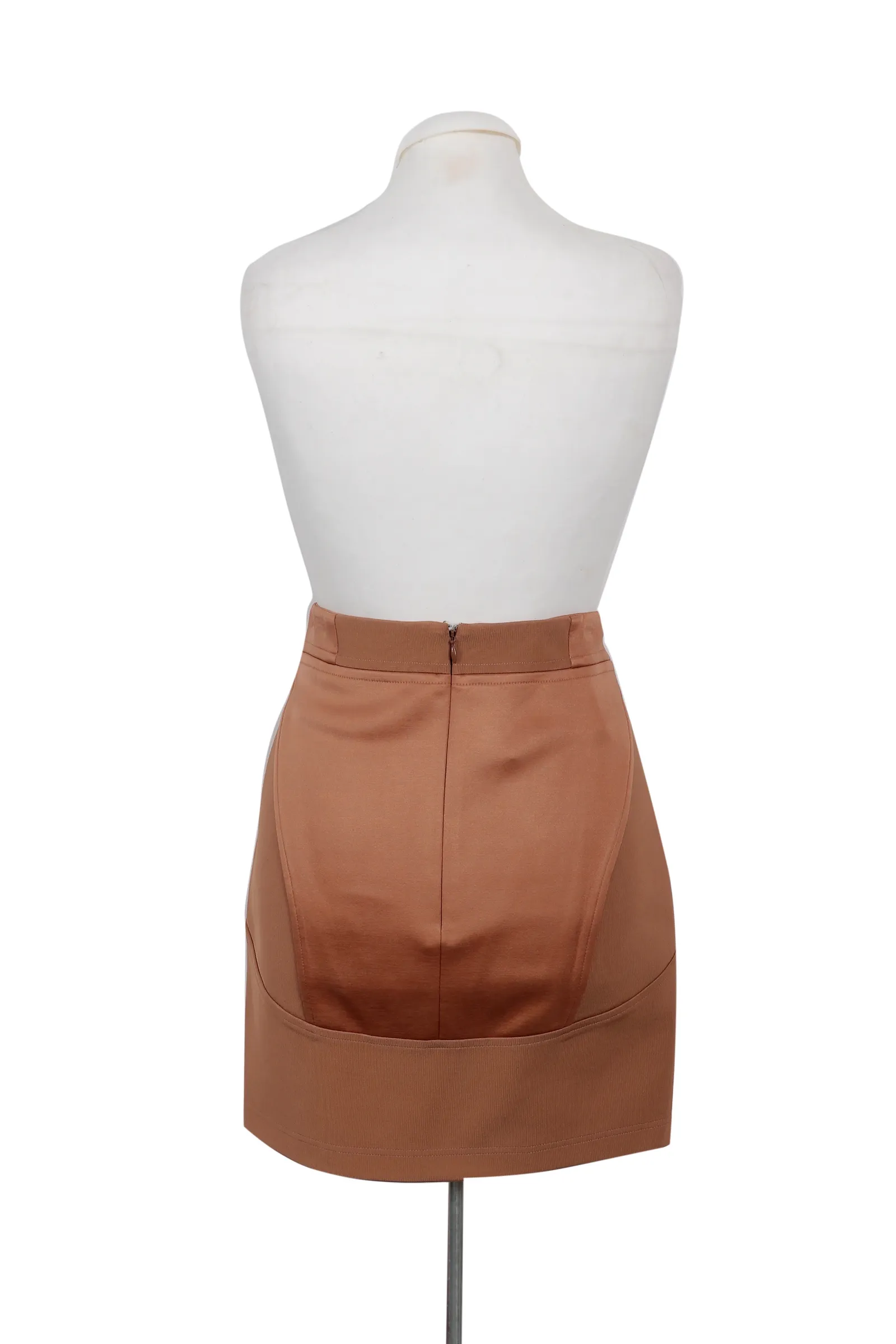 Fenty by Rihanna Tan Brown Cotton Mini Skirt