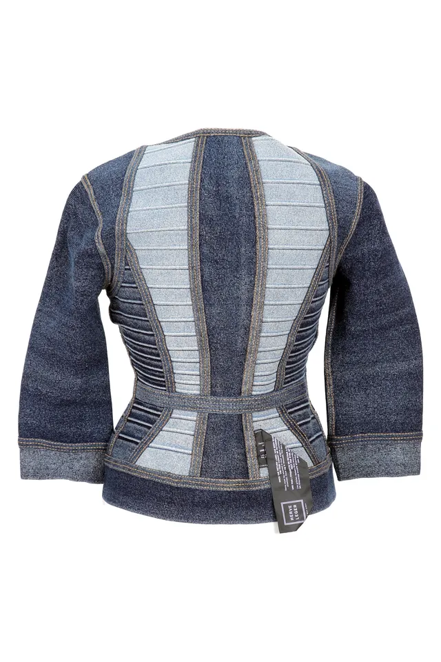 Hevier Blue Denim Jacket