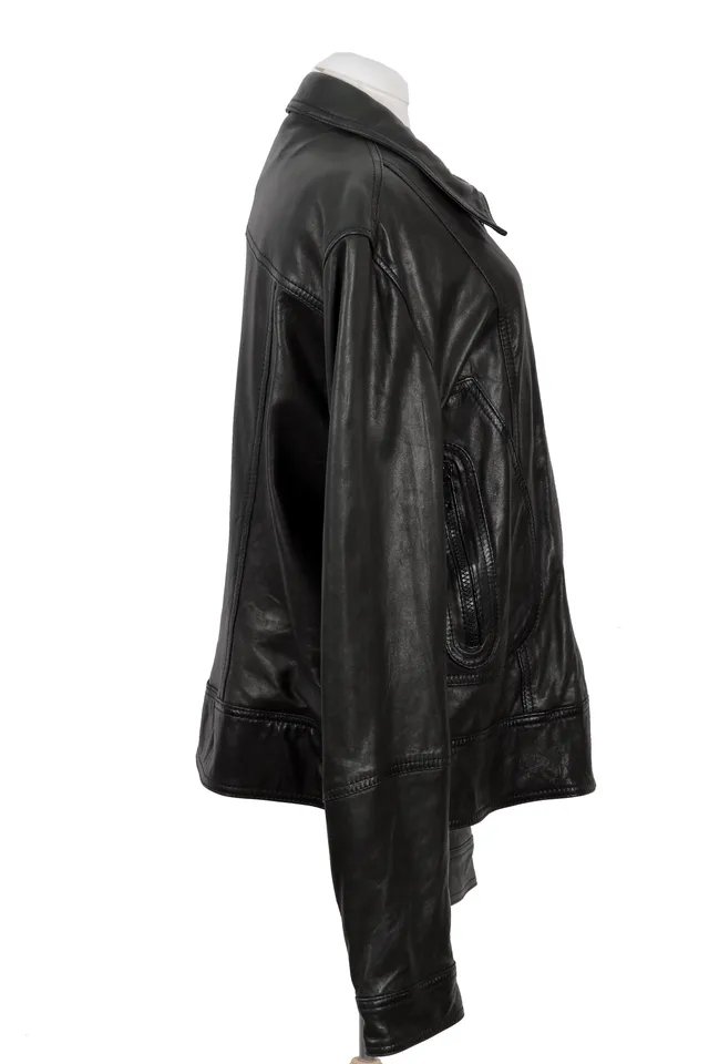 Dolce & Gabbana Black Leather Jacket