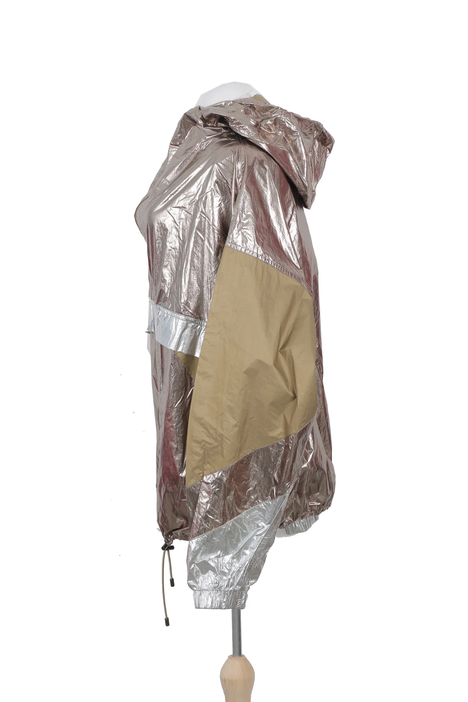 Isabel Marant Khaki Metallic Coat