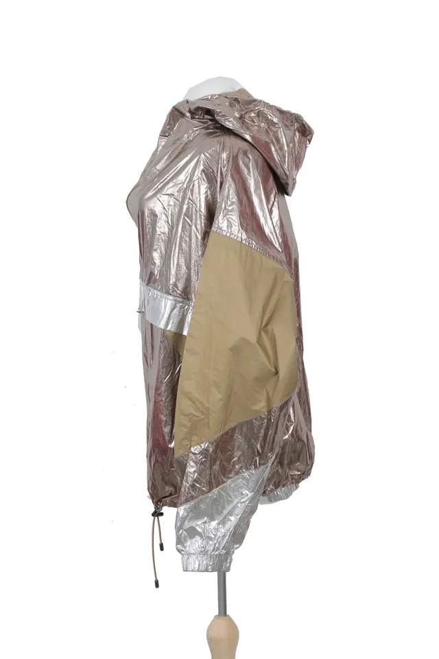 Isabel Marant Khaki Metallic Coat