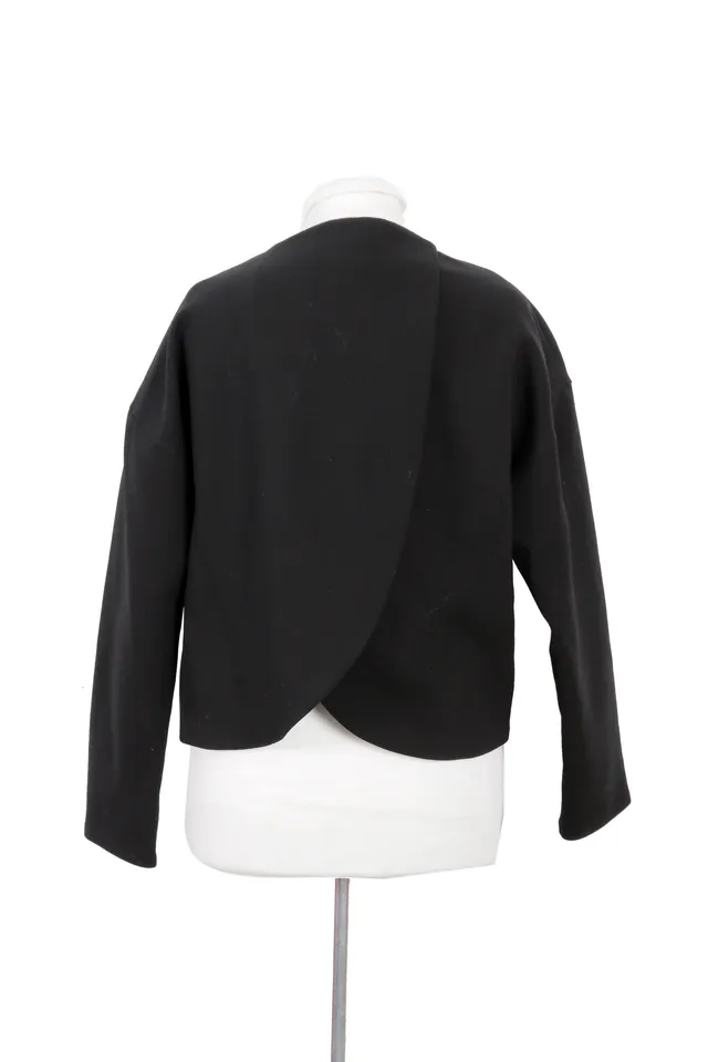 Balenciaga Black Cotton Jacket