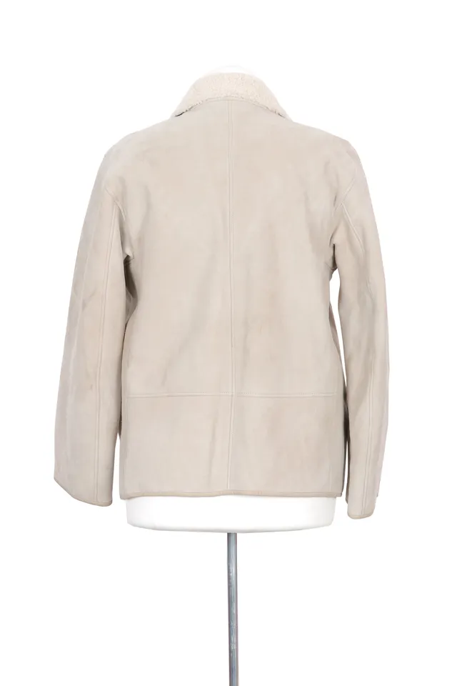 Loro Piana White Sheepskin Jacket